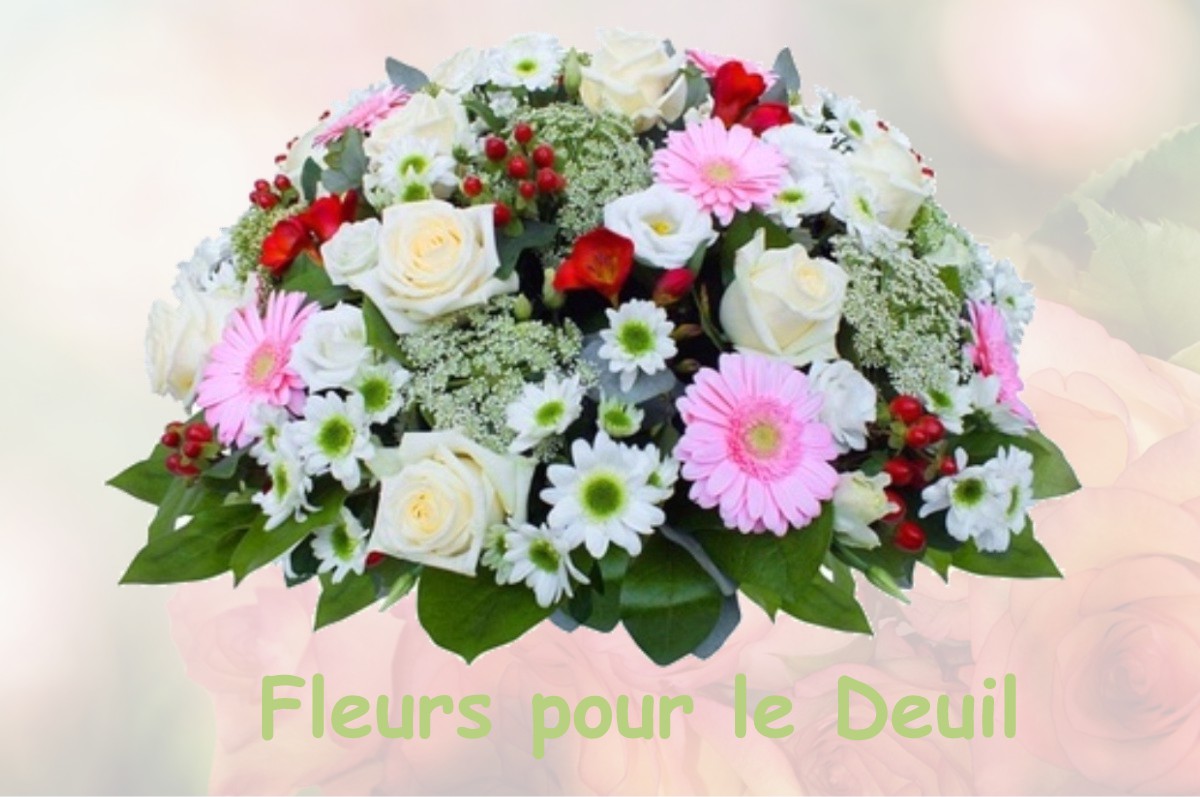 fleurs deuil VOUTHON-HAUT